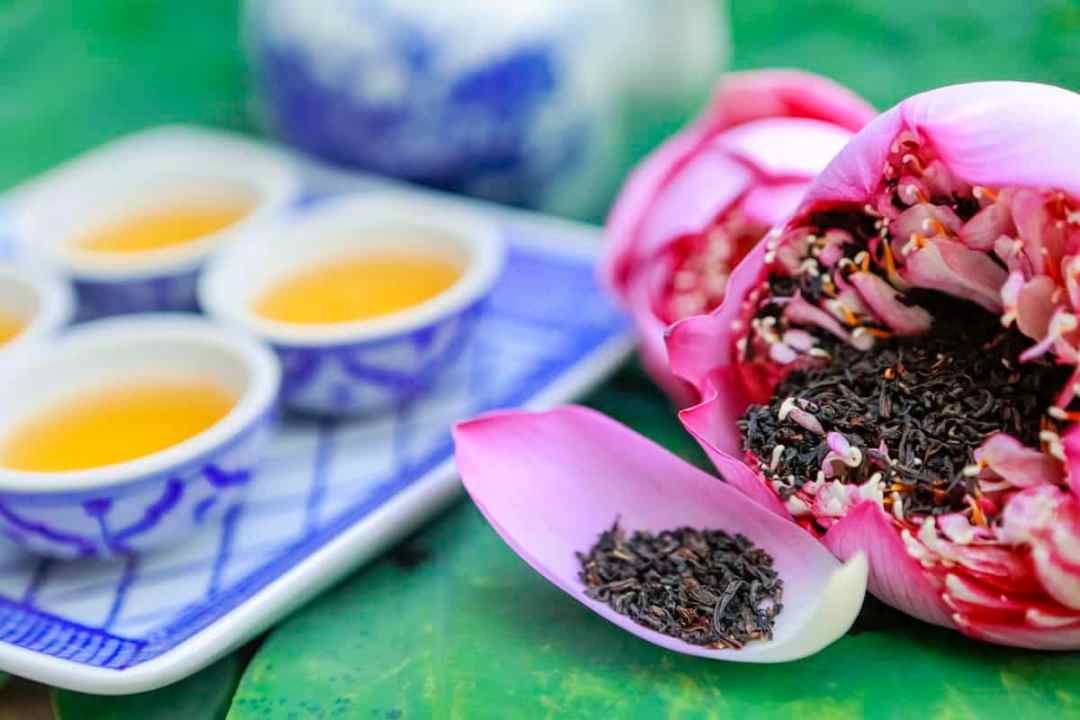 Trà sen là thức uống lâu đời của người dân Việt Nam