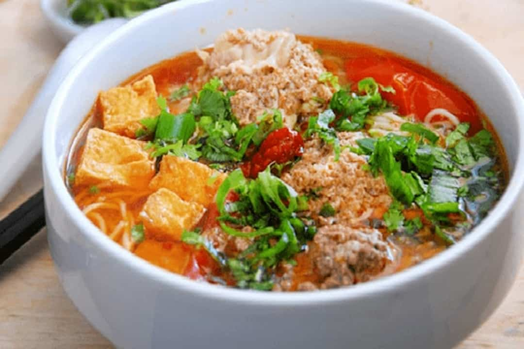 Tô bún riêu tôm khô siêu ngon