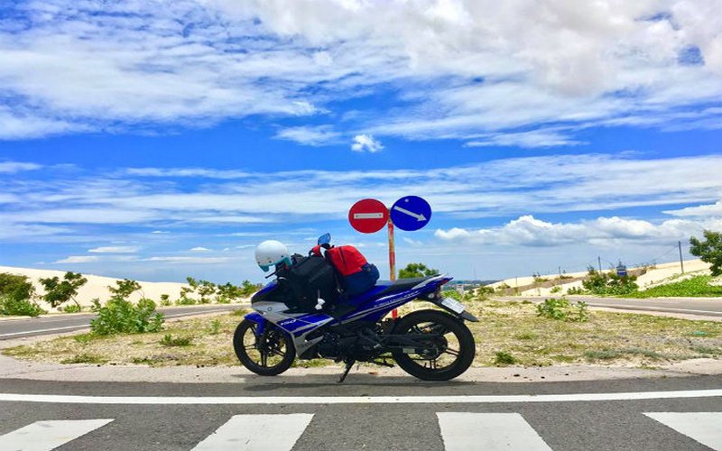 Phượt xe máy - Sự lựa chọn được lí tưởng nhất khi đến Bình Thuận