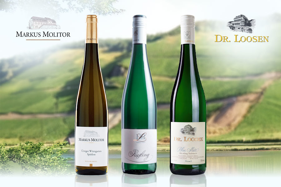 Rượu vang Riesling Đức mang nhiều phong cách từ dry – không ngọt đến sweet – ngọt.